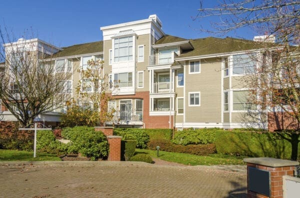 Exterior of a senior living community